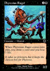 Phyrexian Rager⁣ - Apocalypse⁣ (Common)⁣ [49]