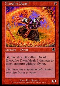 Bloodfire Dwarf⁣ - Apocalypse⁣ (Common)⁣ [56]