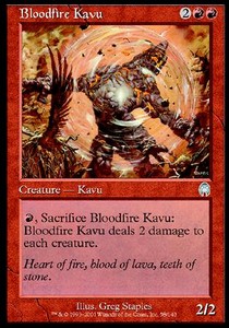 Bloodfire Kavu⁣ - Apocalypse⁣ (Uncommon)⁣ [58]