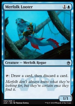 Merfolk Looter⁣ - Masters 25⁣ (Uncommon)⁣ [65]