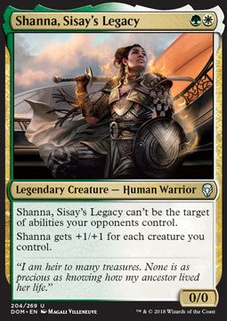 Shanna, Sisay's Legacy⁣ - Dominaria⁣ (Uncommon)⁣ [204]