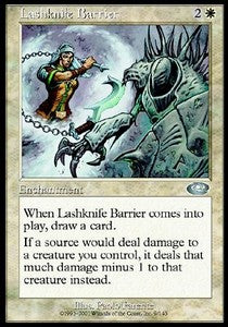 Lashknife Barrier⁣ - Planeshift⁣ (Uncommon)⁣ [9]