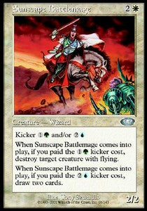 Sunscape Battlemage⁣ - Planeshift⁣ (Uncommon)⁣ [16]
