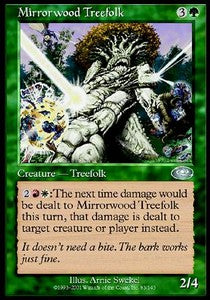 Mirrorwood Treefolk⁣ - Planeshift⁣ (Uncommon)⁣ [83]
