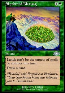 Skyshroud Blessing⁣ - Planeshift⁣ (Uncommon)⁣ [92]