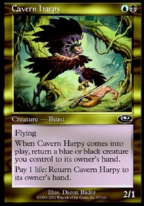Cavern Harpy⁣ - Planeshift⁣ (Common)⁣ [97]