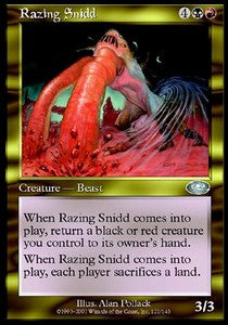 Razing Snidd⁣ - Planeshift⁣ (Uncommon)⁣ [121]