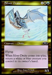 Silver Drake⁣ - Planeshift⁣ (Common)⁣ [125]