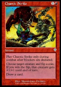 Chaotic Strike⁣ - Invasion⁣ (Uncommon)⁣ [140]