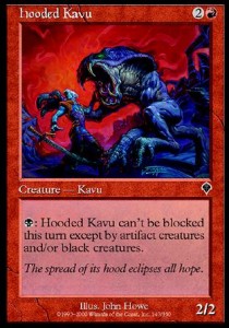 Hooded Kavu⁣ - Invasion⁣ (Common)⁣ [147]