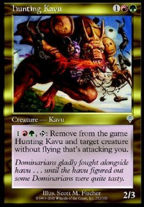 Hunting Kavu⁣ - Invasion⁣ (Uncommon)⁣ [252]