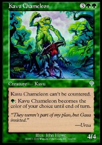 Kavu Chameleon⁣ - Invasion⁣ (Uncommon)⁣ [191]