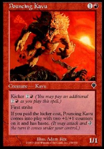 Pouncing Kavu⁣ - Invasion⁣ (Common)⁣ [158]