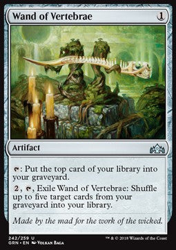Wand of Vertebrae⁣ - Guilds of Ravnica⁣ (Uncommon)⁣ [242]