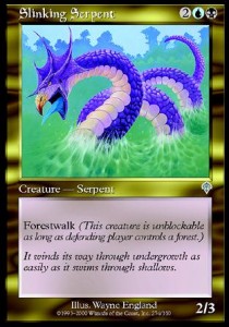 Slinking Serpent⁣ - Invasion⁣ (Uncommon)⁣ [274]