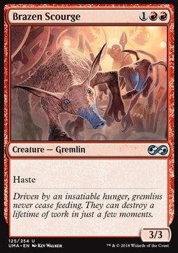 Brazen Scourge⁣ - Ultimate Masters⁣ (Uncommon)⁣ [125]