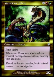 Voracious Cobra⁣ - Invasion⁣ (Uncommon)⁣ [288]