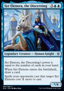 Syr Elenora, the Discerning⁣ - Throne of Eldraine⁣ (Uncommon)⁣ [67]