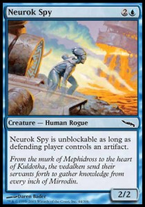 Neurok Spy⁣ - Mirrodin⁣ (Common)⁣ [44]