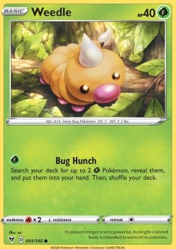Weedle⁣ - Vivid Voltage⁣ (Common)⁣ [1]