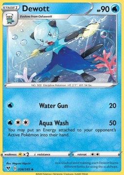 Dewott⁣ - Vivid Voltage⁣ (Uncommon)⁣ [34]