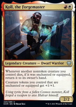 Koll, the Forgemaster⁣ - Kaldheim⁣ (Uncommon)⁣ [220]