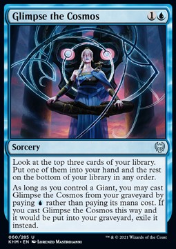 Glimpse the Cosmos⁣ - Kaldheim⁣ (Uncommon)⁣ [60]