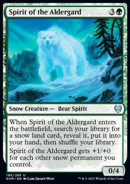 Spirit of the Aldergard⁣ - Kaldheim⁣ (Uncommon)⁣ [195]