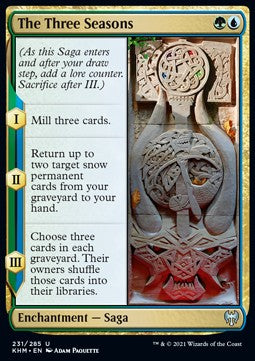 The Three Seasons⁣ - Kaldheim⁣ (Uncommon)⁣ [231]