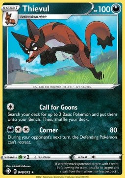 Thievul⁣ - Shining Fates⁣ (Holo Rare)⁣ [48]