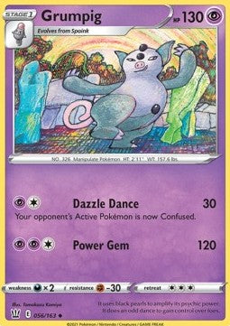 Grumpig⁣ - Battle Styles⁣ (Uncommon)⁣ [56]