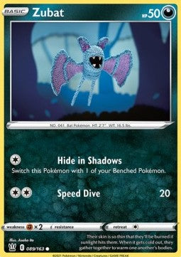 Zubat⁣ - Battle Styles⁣ (Common)⁣ [89]