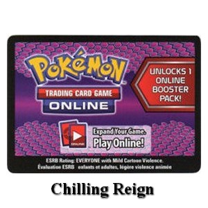 Online Code Card (Booster)⁣ - Chilling Reign⁣ (Online Code Card)