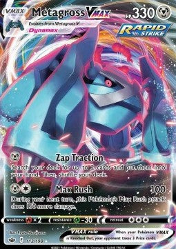 Metagross VMAX⁣ - Chilling Reign⁣ (Ultra Rare)⁣ [113]