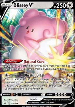 Blissey V⁣ - Chilling Reign⁣ (Ultra Rare)⁣ [119]