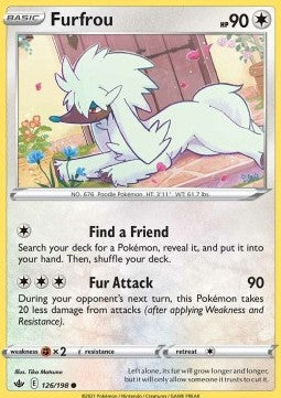 Furfrou⁣ - Chilling Reign⁣ (Common)⁣ [126]