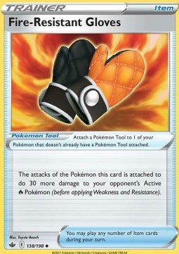 Fire-Resistant Gloves⁣ - Chilling Reign⁣ (Uncommon)⁣ [138]