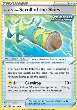 Rapid Strike Scroll of the Skies⁣ - Chilling Reign⁣ (Uncommon)⁣ [151]