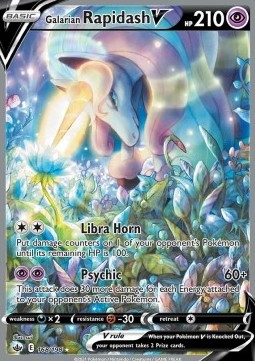 Galarian Rapidash V⁣ - Chilling Reign⁣ (Ultra Rare)⁣ [168]