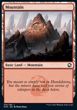 Mountain (V.1)⁣ - Adventures in the Forgotten Realms⁣ (Land)⁣ [274]
