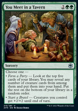 You Meet in a Tavern⁣ - Adventures in the Forgotten Realms⁣ (Uncommon)⁣ [215]