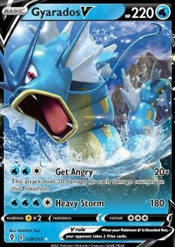 Gyarados V - Evolving Skies (Ultra Rare) [EVS-028]