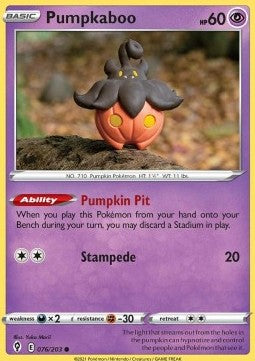 Pumpkaboo⁣ - Evolving Skies⁣ (Common)⁣ [076]
