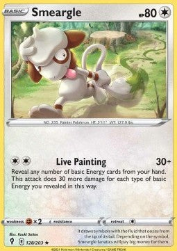 Smeargle⁣ - Evolving Skies⁣ (Rare)⁣ [128]