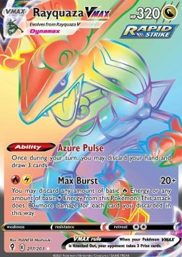 Rayquaza VMAX⁣ - Evolving Skies⁣ (Secret Rare)⁣ [217]