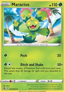 Maractus⁣ - Fusion Strike⁣ (Rare)⁣ [012]