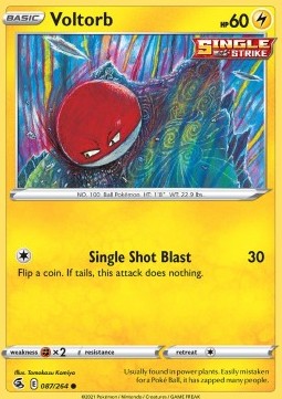 Voltorb⁣ - Fusion Strike⁣ (Common)⁣ [087]