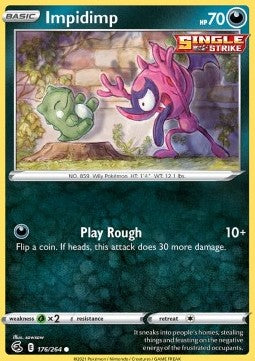 Impidimp⁣ - Fusion Strike⁣ (Common)⁣ [176]