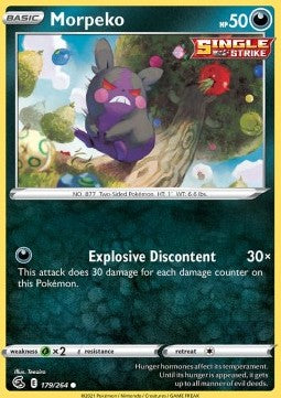 Morpeko⁣ - Fusion Strike⁣ (Common)⁣ [179]