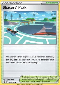 Skaters' Park⁣ - Fusion Strike⁣ (Uncommon)⁣ [242]